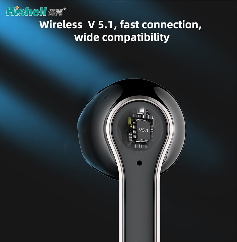 Hifi True Stereo Wireless Earbuds LED Display Wireless Bluetooth Earphones