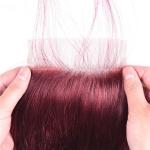 Silky Straight Virgin Brazilian 100 Human Hair Extensions 99J Color