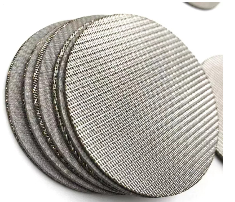20 100 Micron Wire Mesh Filter Disc Multi Layer