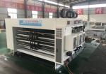 small carton lead edge feeder flexo double color printer slotter machine