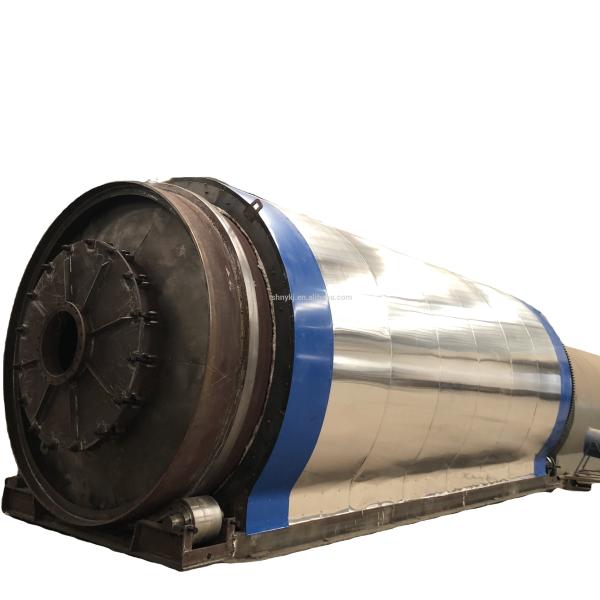 Buy cheap Energy Saving 15 TPD Waste Tire Oil Pyrolysis Machine for Rubber Recycling Production Line from wholesalers