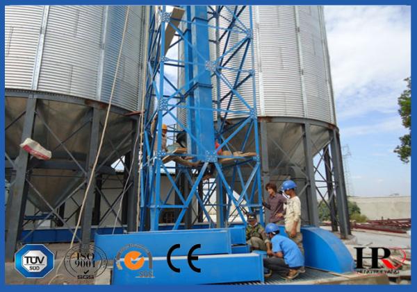 Buy cheap 1112m3 Grain Storage Silo , Corrugated Steel Grain Bins Less Land Occupation from wholesalers