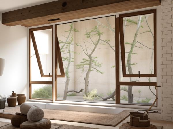 Buy cheap Custom Soundproof Double Top Hung Window Aluminium Innovative from wholesalers
