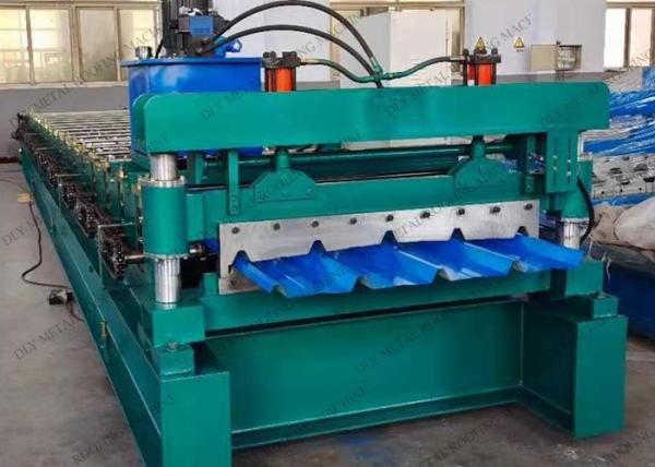 Buy cheap PPGI 380V Trapezoidal Roll Forming Machine 7000kg Zinc Sheet Making Machine from wholesalers