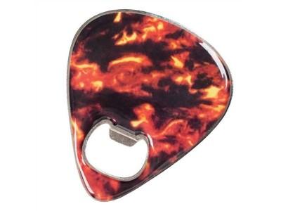 Buy cheap Cool Stainless Steel Guitar Pick Bottle Opener,Innovative stainless steel guitar pick shape beer bottle opener, printed from wholesalers