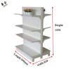 Buy cheap Beautiful fashion display shelves store shelves from wholesalers