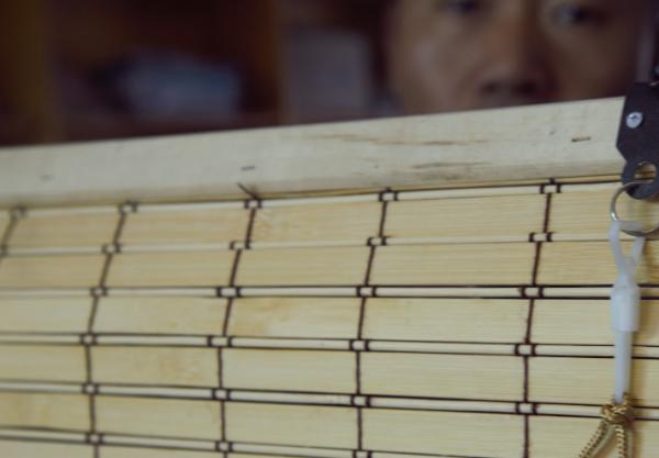 Buy cheap Eco Friendly Bamboao Vertical Blinds , Room Use Outdoor Bamboo Roll Up Curtains from wholesalers