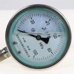 Precise Diaphragm Stainless Steel Pressure Meter Shock Proof Glycerine Liquid