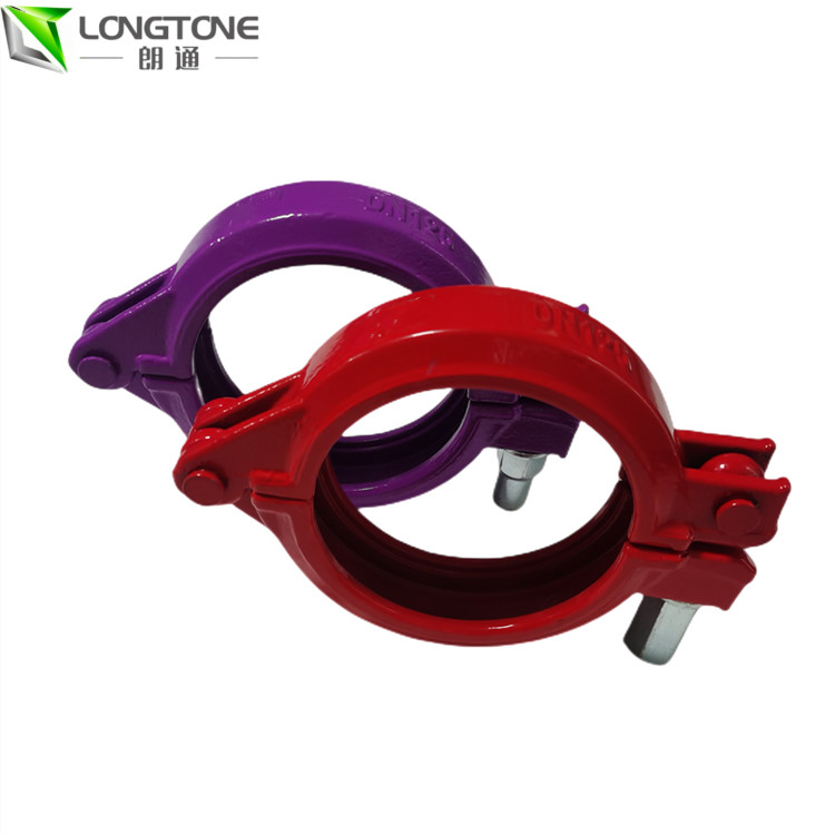 Forging Concrete Pump Pipeline Pipe Clamp 5 Inch For Coupling