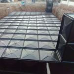 Underground BDF SUS Cubic Water Tank Anti Corrosion High Strength Galvanized