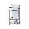 Buy cheap Free Standing Towel Rack Multifunctional Household Bathroom Towel Organizer Bathroom Blanket Rack With Storage Basket from wholesalers