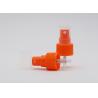 Buy cheap 18/410 Orange Color Fine Mist Sprayer Pump Plastic Customized from wholesalers