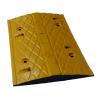 Buy cheap Raceway Round Rubber Yellow Black Driveway Speed Bumps from wholesalers