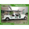 Buy cheap White 6 Seats Electric Classic Cars AE Approved Classic Car Golf Carts from wholesalers