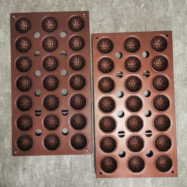 Buy cheap 21 Cavity Spheroidal Aluminized Steel Baking Pans Durit PTFE Coating from wholesalers
