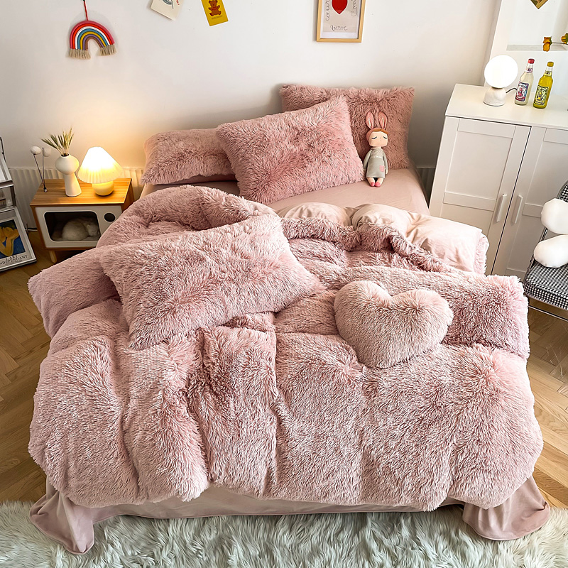 Polyester Filling King Size Comforter Set Luxury Bedding Set for 1.5m 1.8m 2m Beds