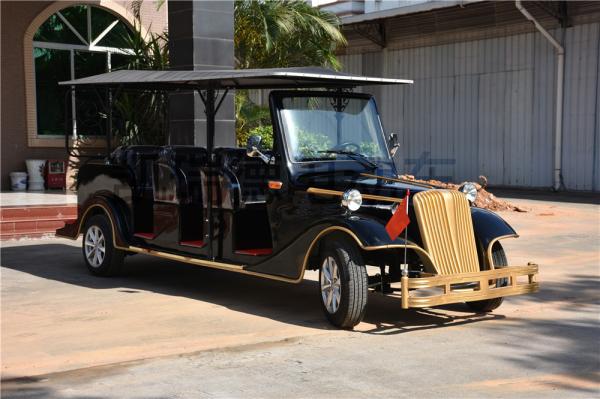 Buy cheap Electric Eight Seater Golf Cart For Villas / Club , Smooth Driving Electric Tour Bus from wholesalers