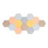 Buy cheap 3mm 25mm Hexagon Sound Absorbing Wall Tiles PET Acoustic Panel from wholesalers