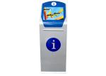Floor Standing 23.6'' ANDROID 7.1 Self Ordering Kiosk For Restaurants Bank