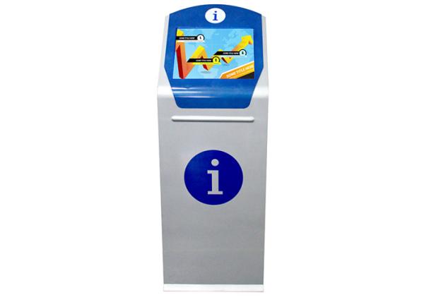 Buy cheap Floor Standing 23.6'' ANDROID 7.1 Self Ordering Kiosk For Restaurants Bank from wholesalers