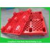 Buy cheap Single Faced Plastic Export Pallets , 3 Skids Industrial Plastic Pallets For Food Industry from wholesalers