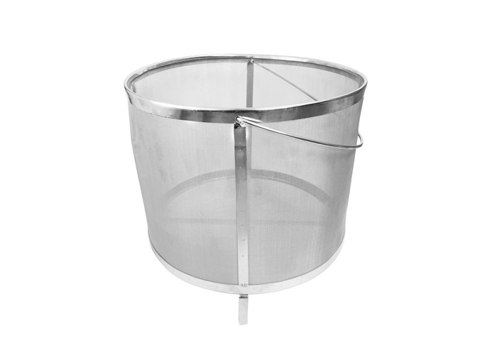 Liquid Filtration Beer Wine Brewing 635mesh Hop Filter Basket 304 316 Stainless Steel