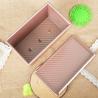 Buy cheap Large Capacity Gold Carbon Steel Corrugated Bread Toast Box Mold With Cover from wholesalers