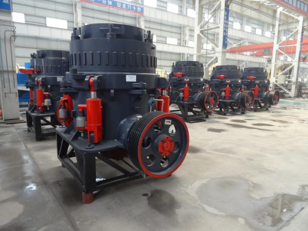 4/3 Ft Single Cylinder Hydraulic Cone Crusher / Rock Crushing Equipment For Gold