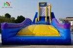 Commercial Party Rental Interesting Crazy Blue Inflatable Water Slide for Kids
