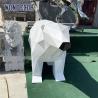 Buy cheap Outdoor Forged Sculpture Stainless Steel Geometry Polar Bear from wholesalers
