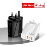 Buy cheap IPhone13 QC3.0 GaN Charger USB C USB A 2 Ports For MacBook Pro from wholesalers