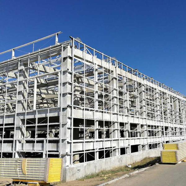 Buy cheap Steel Prefabricated Building Structure , Modern Prefab Commercial Buildings from wholesalers