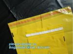 HDPE plastic drawstring biohazard garbage waste, Heavy duty safety plastic