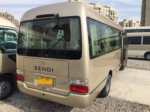Buy cheap engine 6 cylinder japan coaster bus toyota 23 seats used Toyota diesel coaster bus left hand drive 4*4 coaster bus from wholesalers