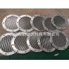 Buy cheap SS304 Wedge Wire Catalyst Support Grid With Large Open Slots 2100 Mm Dimension from wholesalers