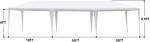 Outdoor Wedding Party Tent Camping Shelter Gazebo Canopy Removable Sidewalls