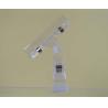 Buy cheap Transparent PS Pop Display Clip Holder , Recycle Advertising Sign Holder Clip from wholesalers