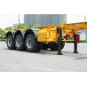 Buy cheap 40ft Carbon-steel Skeletal Container Trailer Chassis (Rear 3 FUWA axles) from wholesalers