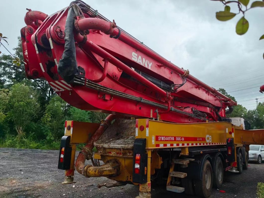 2019 56m Concrete Pump Mixer for Sale on Mercedes-Benz Truck