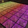 Buy cheap Wireless 3D Mirror Starry Gypsophila Magnetic LED Dance Floor For Disco Party from wholesalers