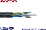 24 Core Optical Fiber Cable Multimode 9 / 125 Fast Underground Network