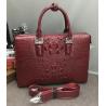 Buy cheap Exotic Genuine Crocodile Skin Businessmen Briefcase Authentic Alligator Leather Male Working Handbag Large Shoulder Bag from wholesalers