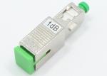SC APC 1dB SM Fiber Optic Attenuator , Low Insertion Loss Single Mode Fiber