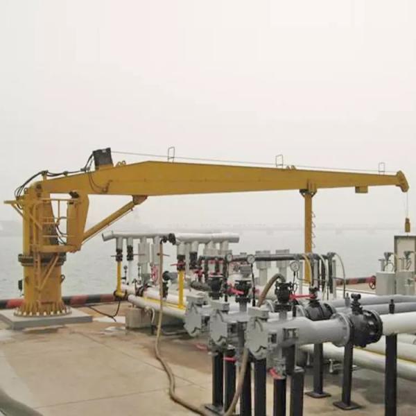 Buy cheap Marine Hydraulic Deck Crane Offshore Stiff Boom Crane Straight Arm Slewing from wholesalers