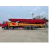 Buy cheap 14150*2500*3950 Vibrating Amplitude 2.6mm 2021 Sy 67m Super Long Boom Concrete Pump Truck from wholesalers