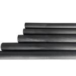 98% C Content Customizable Carbon Fiber Tube with Stainless Steel Brass Threaded