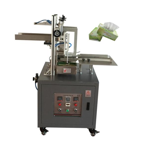 Buy cheap Semi Auto Small Facial Tissue Box Packing Machine 50Hz 220V from wholesalers