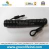 Buy cheap Short Strong Green Plastic Tooling Coil Lanyard Cable from wholesalers