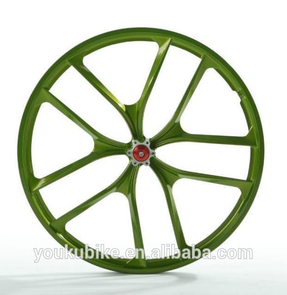 Buy cheap 10 Spoke 451 22 Inch Mountain Bike Wheels from wholesalers