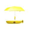 Buy cheap Yellow Banana Shaped Umbrella 19 Inches UV Protection Auto Open Mechanism from wholesalers